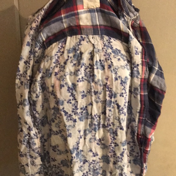 Hollister American eagle chaps ladies flannel shirt group of three size small S - Picture 6 of 12
